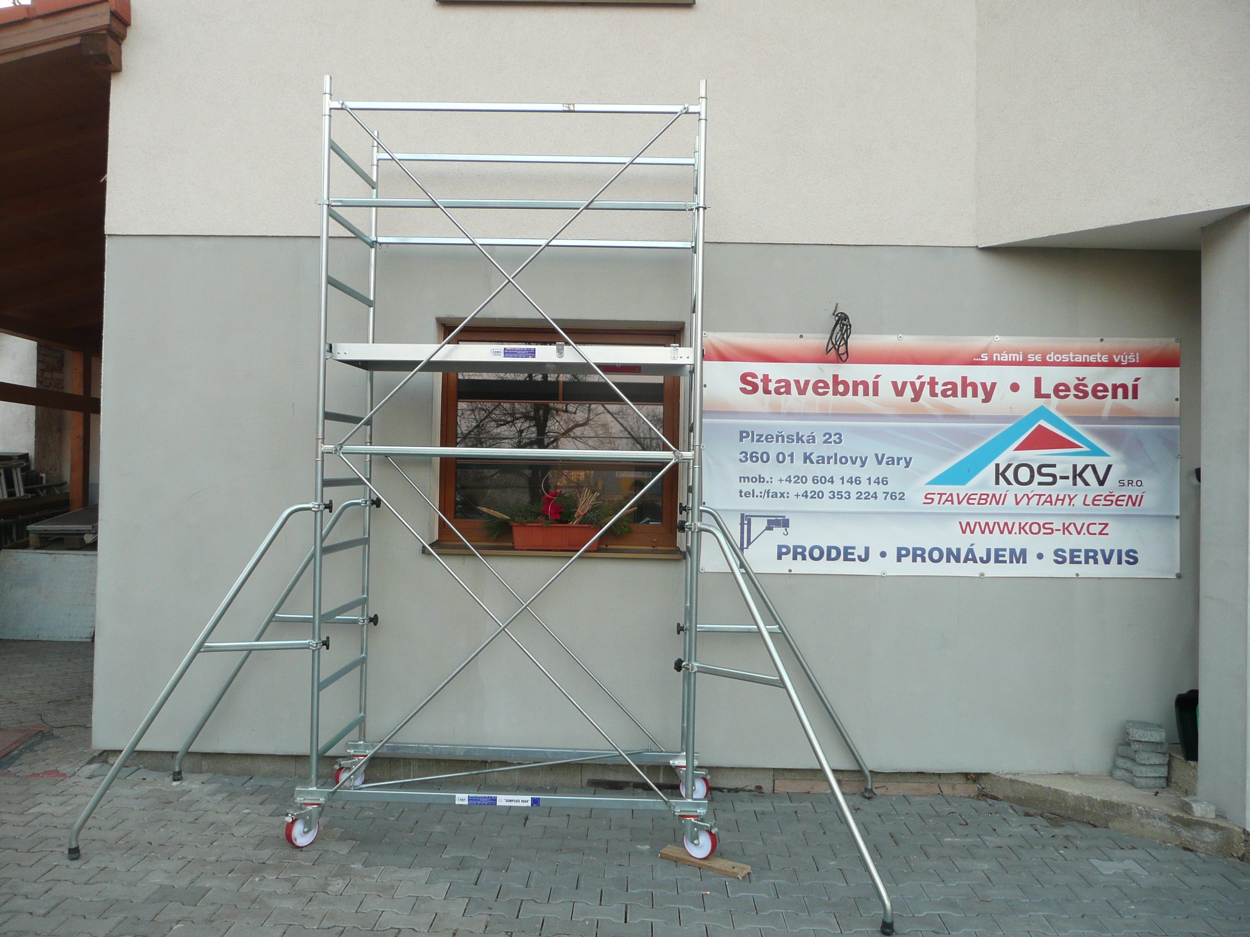Pojízdné lešení Semplice