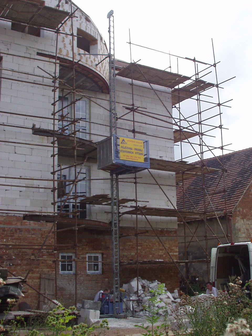 GEDA SLOUPOVÝ VÝTAH 500 L (lanový)